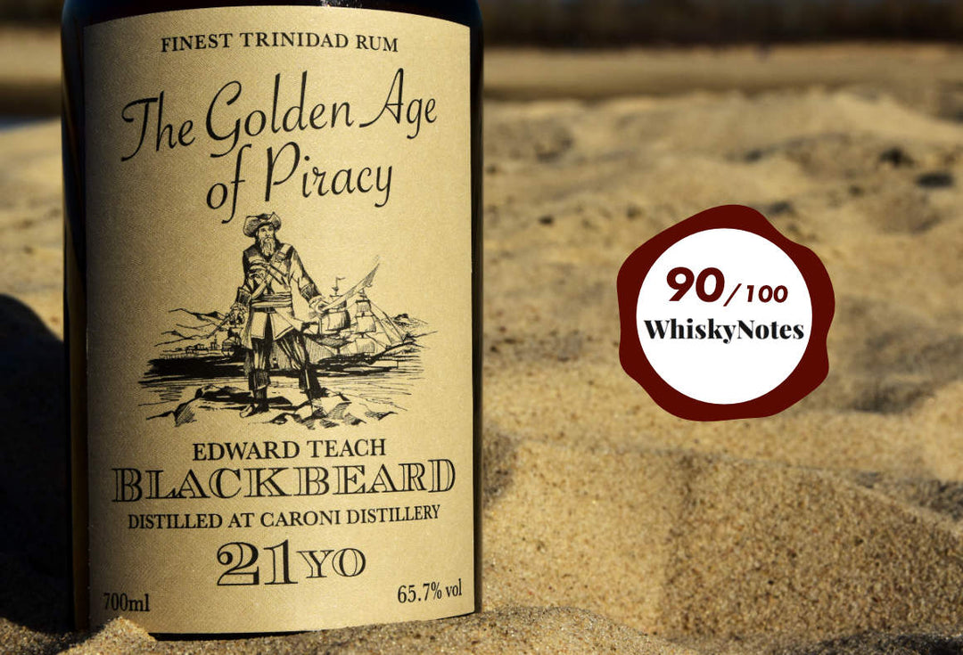 90/100 for Caroni Blackbeard from WhiskyNotes.be