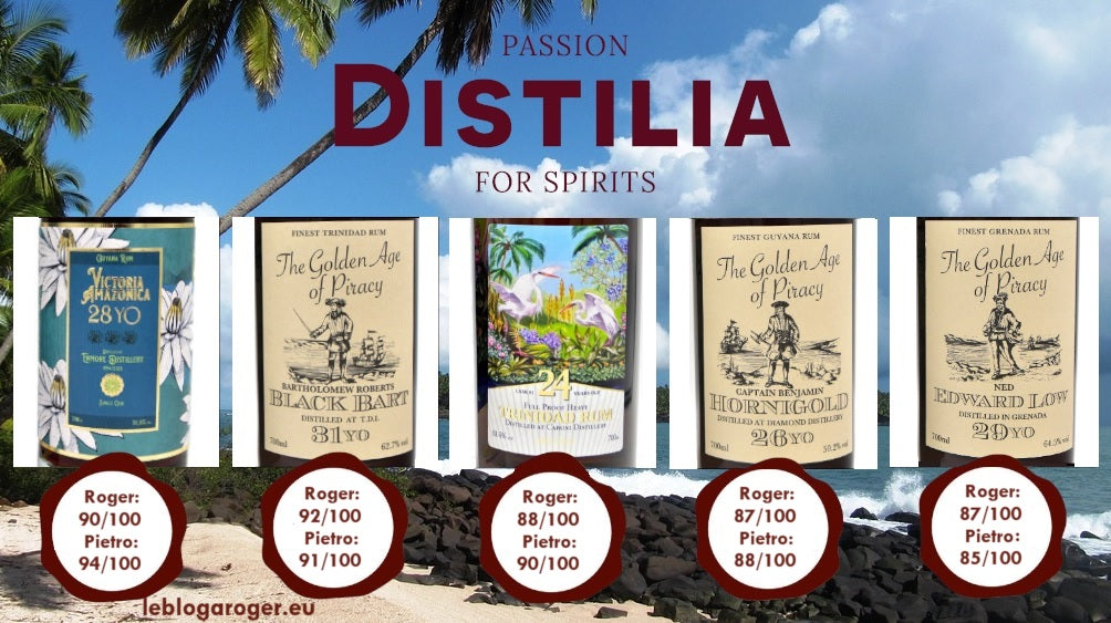 Tasting of Distilia’s rums by leblogaroger.eu