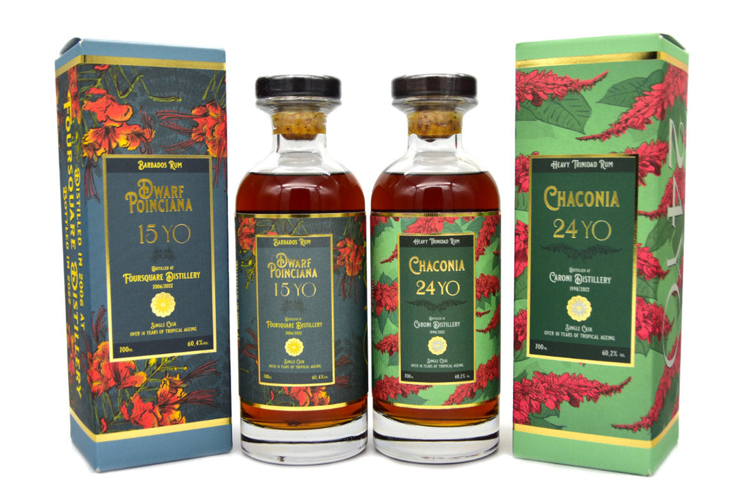Foursquare Dwarf Poinciana new rum from Distilia’s Floral Rum Series