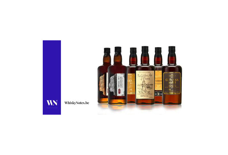 Our rums tasted by WhiskyNotes.be