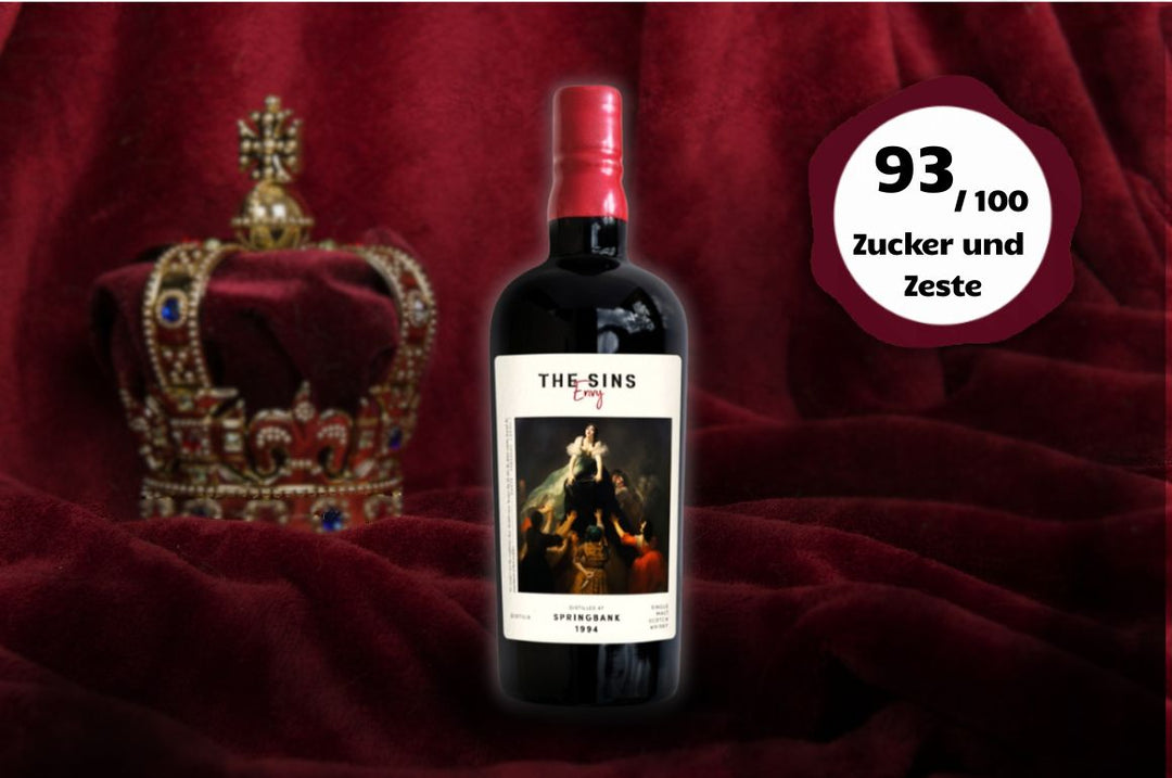 The Sins: Envy Springbank Honored 93 Points by Zucker und Zeste!