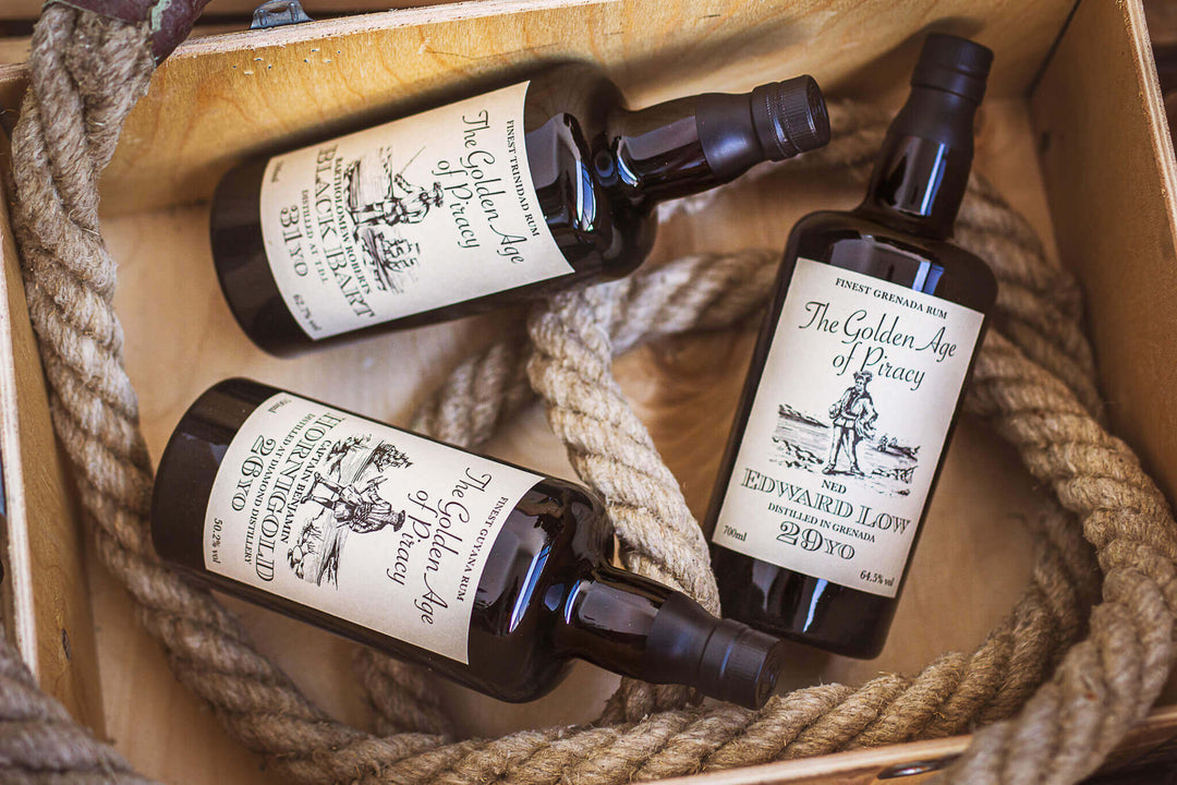 Now available, the new three bottles from The Golden Age of Piracy