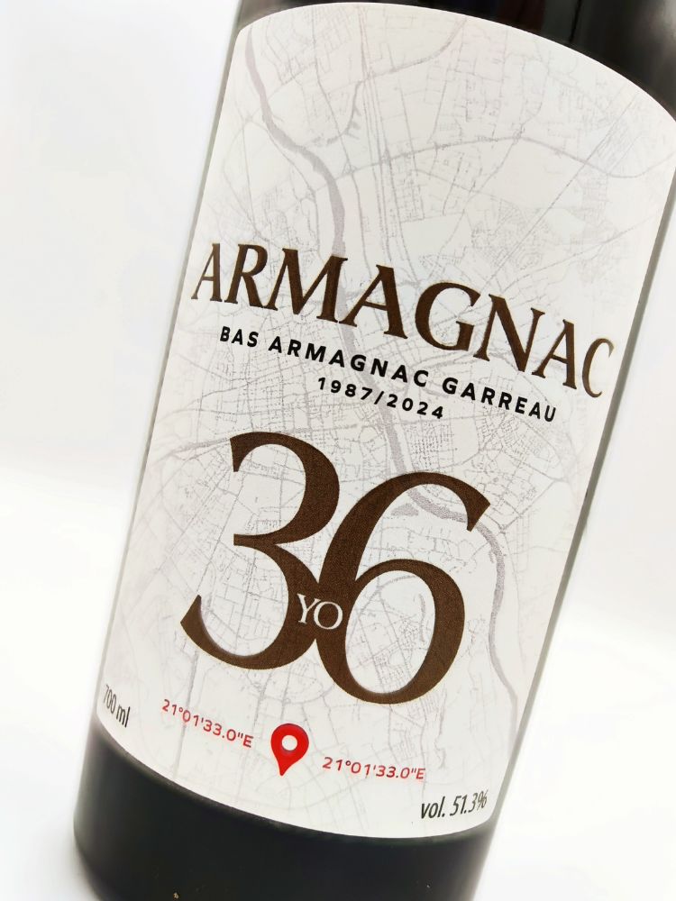 Armagnac Garreau 1987/2024 36 Jahre 51,3 % #16 700 ml