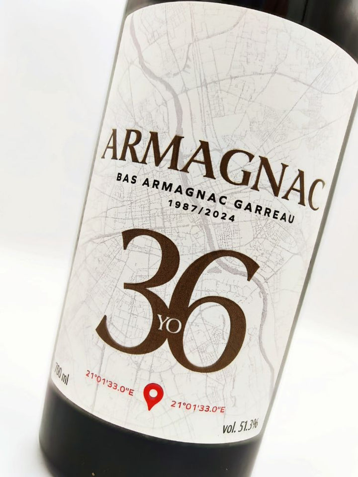 Armagnac Garreau 1987/2024 36 Jahre 51,3 % #16 700 ml