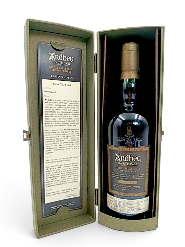 Ardbeg 1973/2004 Bourbon Hogshead #1143 49.3%