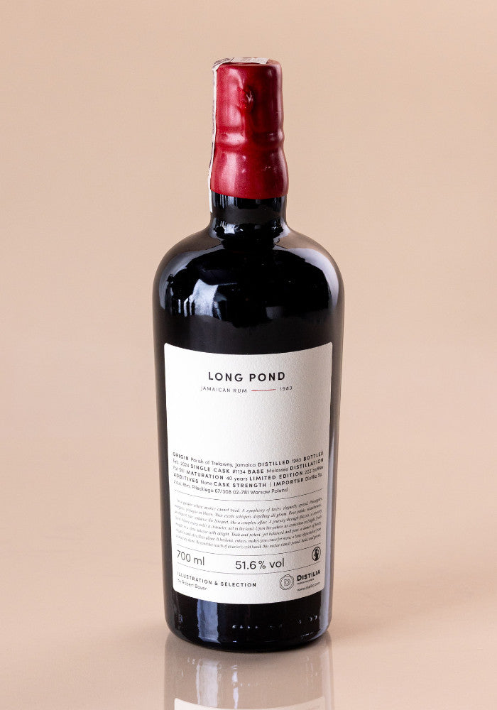 Long Pond 1983/2024 40yo 51,6% 700ml The Sins – Avarice, Robert Bauer and Distilia