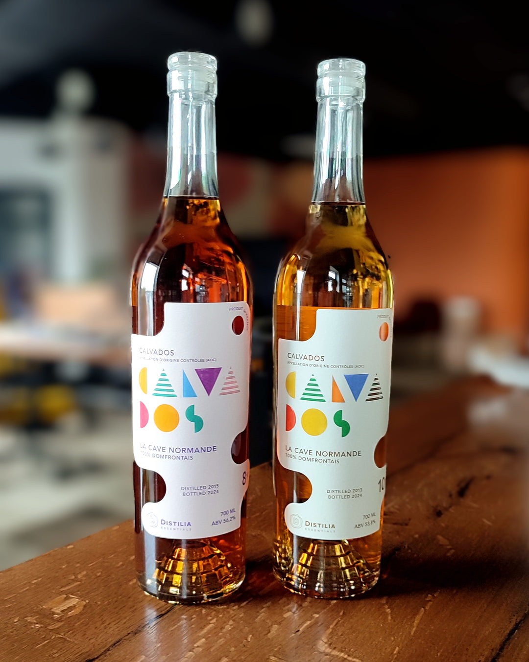 Calvados La Cave Normande 8yo & 10yo set of 2 Distilia Essentials