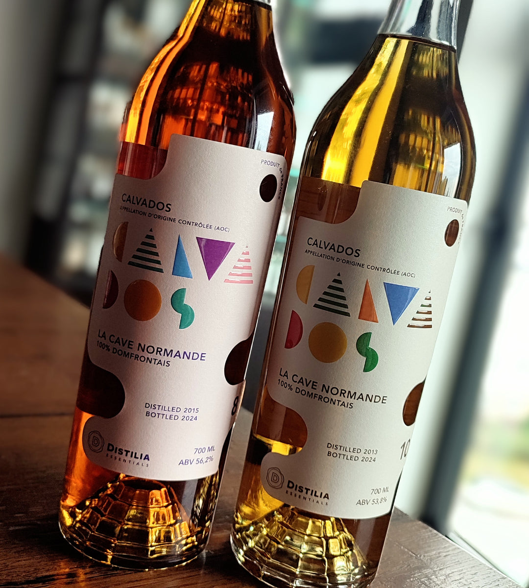 Calvados La Cave Normande 8yo & 10yo set of 2 Distilia Essentials
