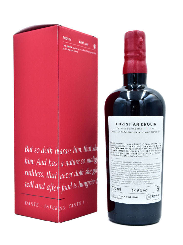 Christian Drouin 1964/2024 47,9% 700ml The Sins – Gluttony, Robert Bauer and Distilia
