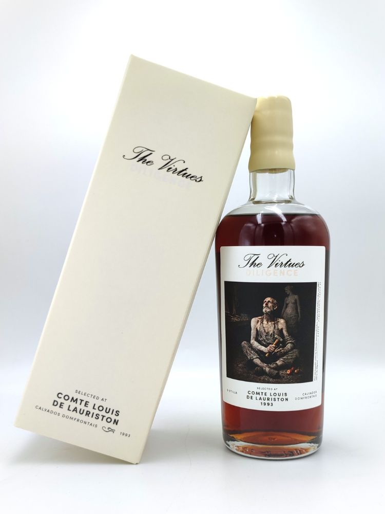 Calvados Domfrontais Comte Louis de Lauriston 1993/2024 53% The Virtues - Diligence, Robert Bauer and Distilia