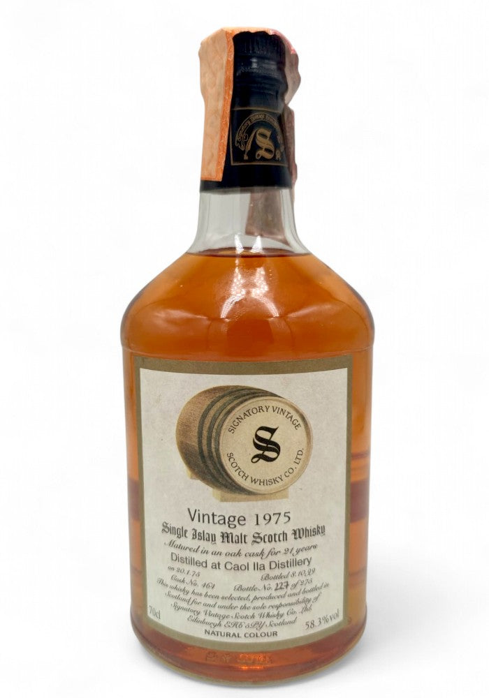 Caol Ila 1975/1999 24yo 58,3% cask #464 Signatory Vintage