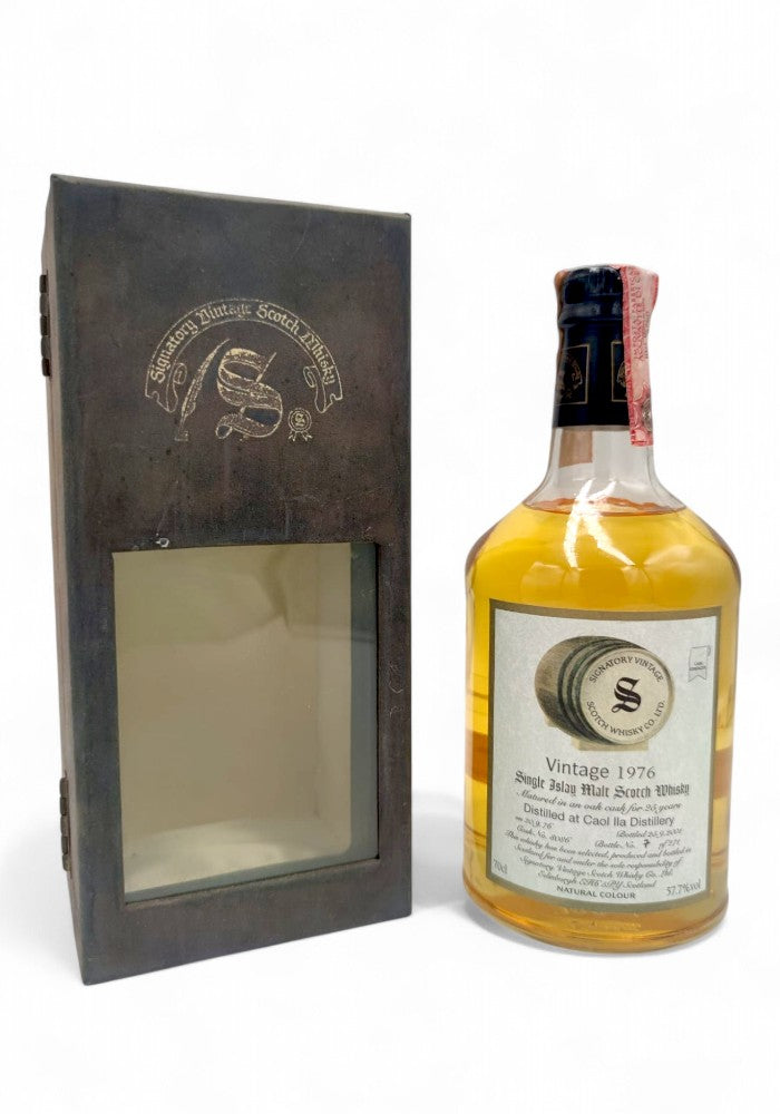 Caol Ila 1976/2001 25yo 46% cask #8086 Signatory Vintage