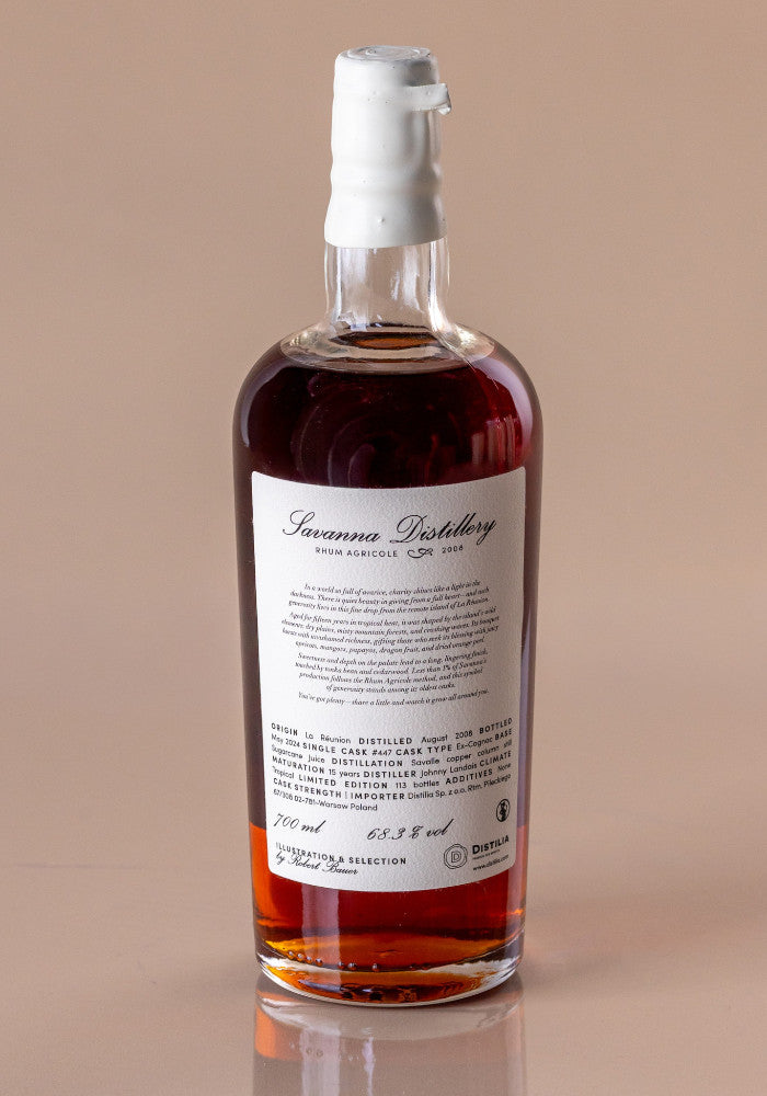 Savanna Rhum Agricole 2008/2024 15yo 68,3% The Virtues - Charity, Robert Bauer and Distilia