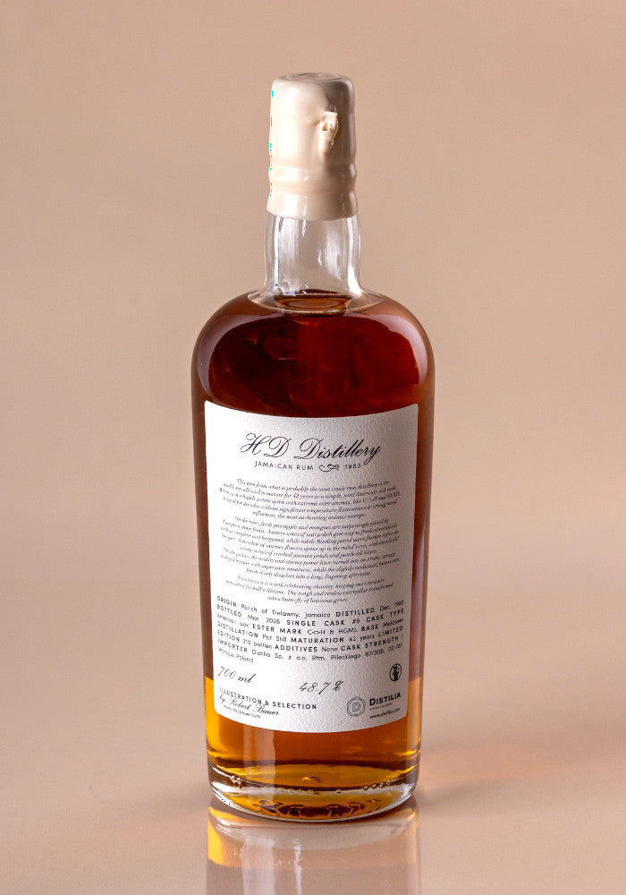 HD Distillery 1983/2026 42yo 48,7% cask #9 The Virtues - Chastity, Robert Bauer and Distilia