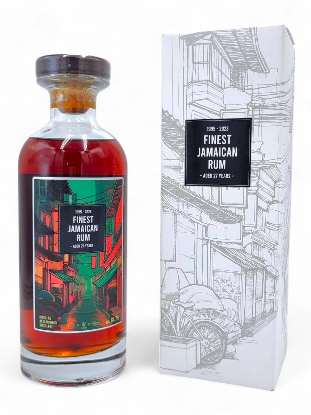 Clarendon 1995/2023 27yo 64,7% by Distilia/ Bar Lamp/ Rhum Attitude