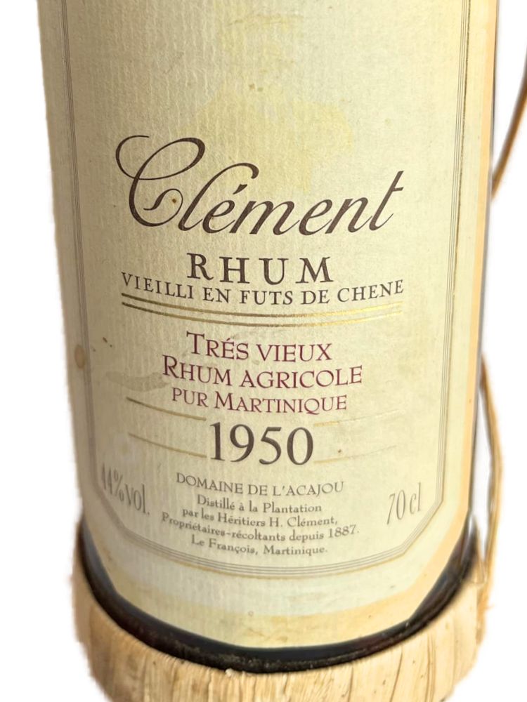 Clément 1950 Martinique Très Vieux Rhum Agricole  700 ml