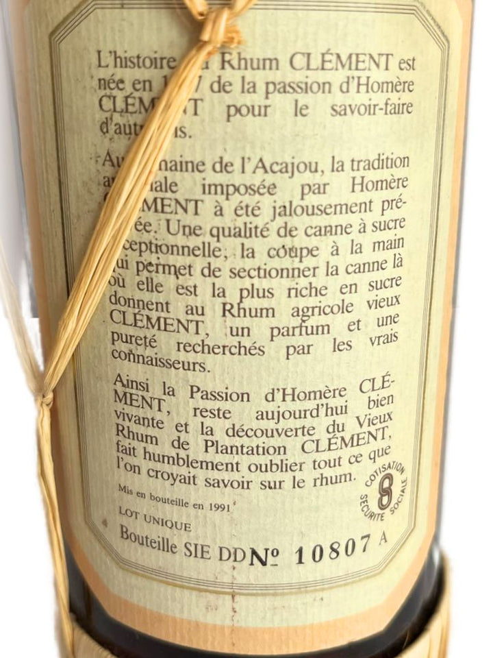 Clément 1950 Martinique Très Vieux Rhum Agricole  700 ml