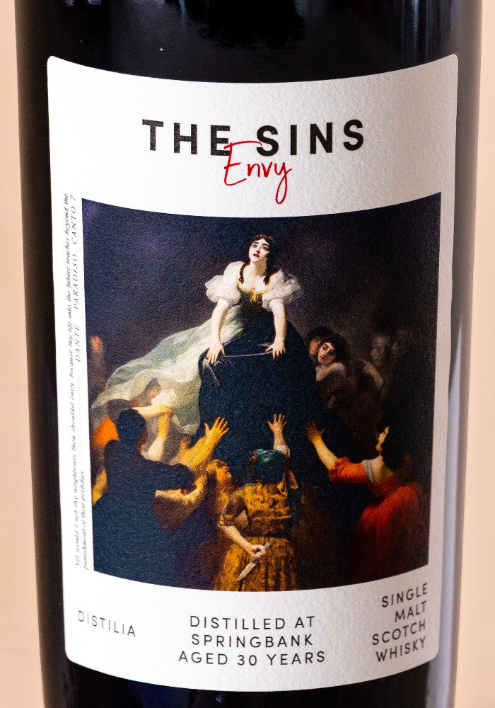 Springbank 1994/2024 30 Jahre alt 48,6% 700ml The Sins – Envy, Robert Bauer und Distilia