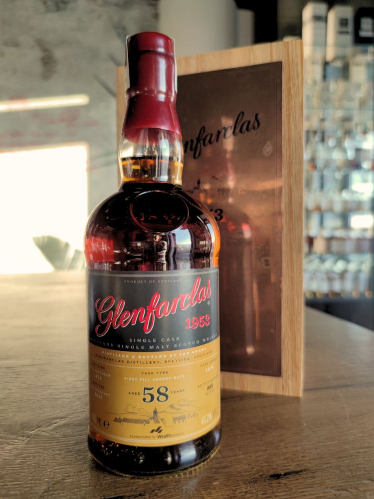 Glenfarclas 1953/2012 58 Jahre Fass Nr. 1674
