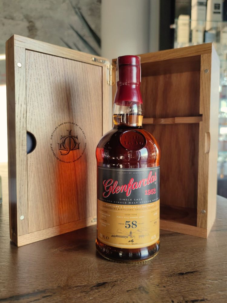 Glenfarclas 1953/2012 58 Jahre Fass Nr. 1674