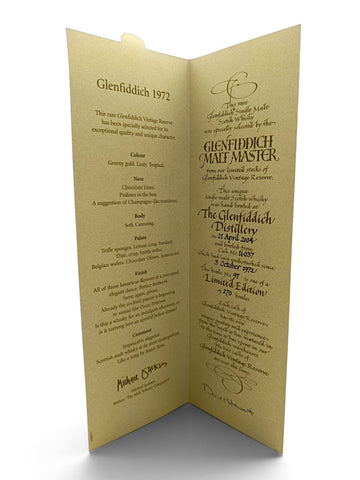 Glenfiddich 1972/2004 31yo Reserve Single Cask #16037