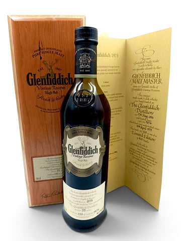 Glenfiddich 1973 33 Year Old 46.5% #9874