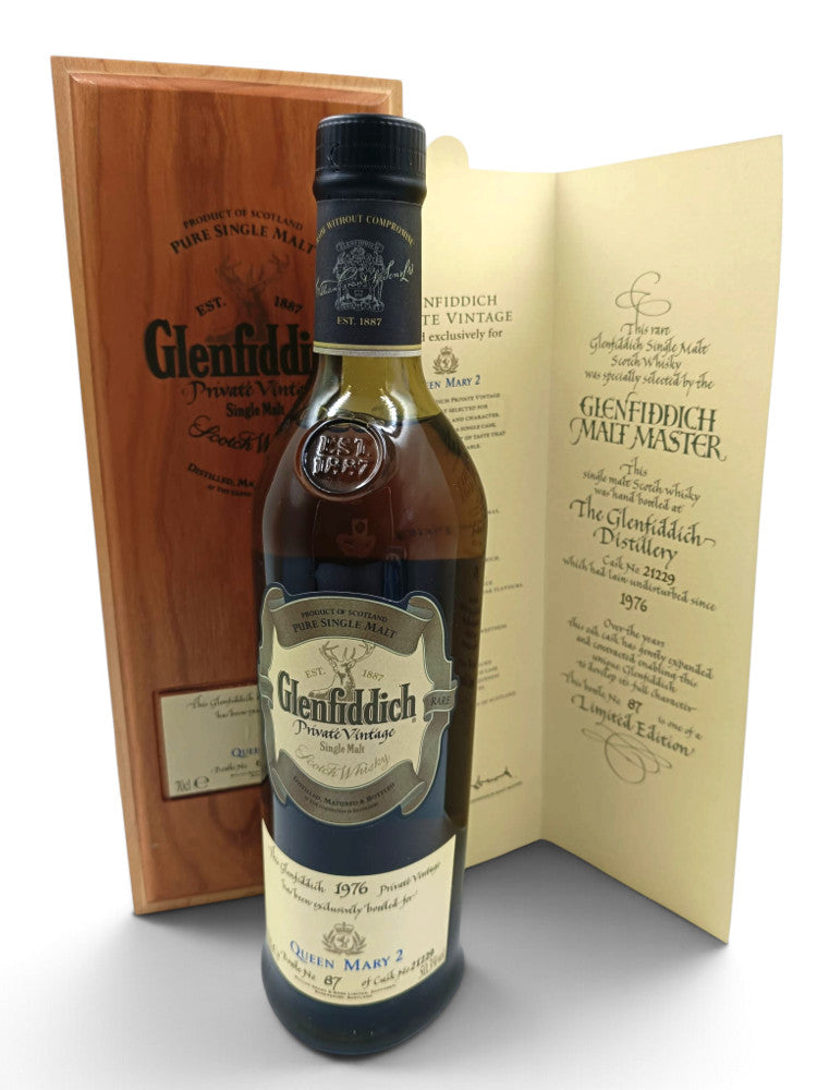 Glenfiddich 1976 50.3% Cask #21229 Queen Mary 2