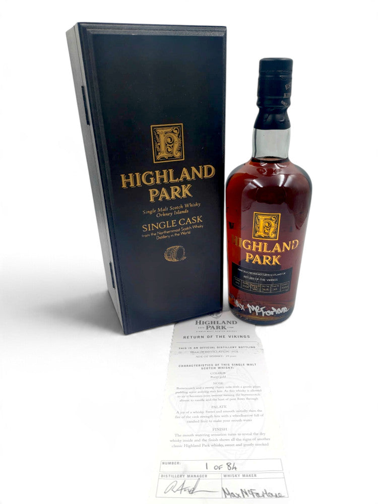 Highland Park 1979 29 Year Old 56.1% #413 Return of the Vikings