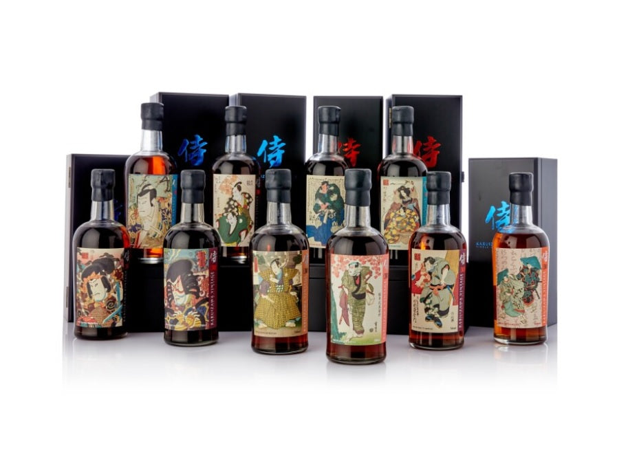 Karuizawa 30 Year Old Samurai Series Set NV 10 x 700ml