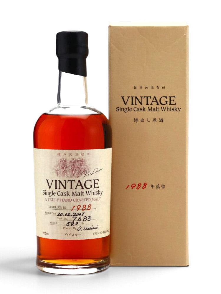 Karuizawa 1988/2007 19yo 59.3% Sherry Butt #7683