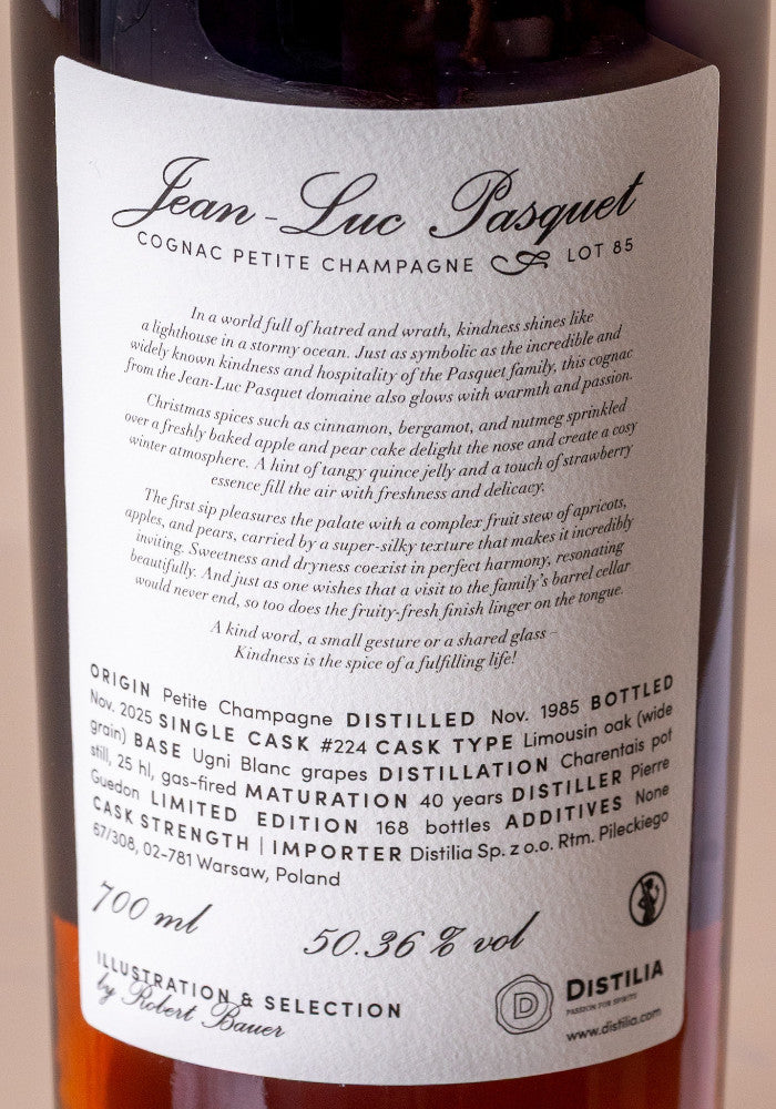 Jean-Luc Pasquet 1985/2025 50,36% LOT 85 The Virtues - Kindness, Robert Bauer and Distilia