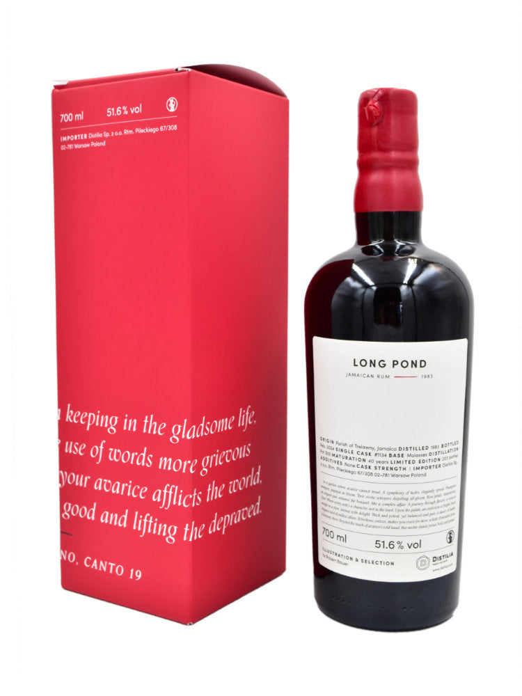 The Sins – Avarice, Long Pond 1983/2024 40yo 51,6% 700ml, Robert Bauer and Distilia