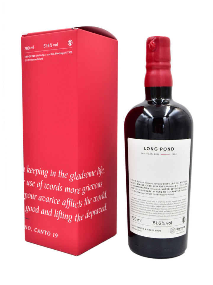 The Sins – Avarice, Long Pond 1983/2024 40yo 51,6% 700ml, Robert Bauer and Distilia