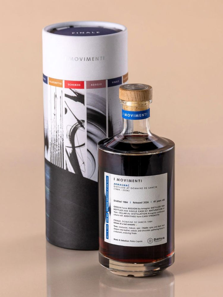 Armagnac Sancin 1984/2026 41yo 50.1% cask #21 I Movimenti - Finale, Pietro Caputo and Distilia