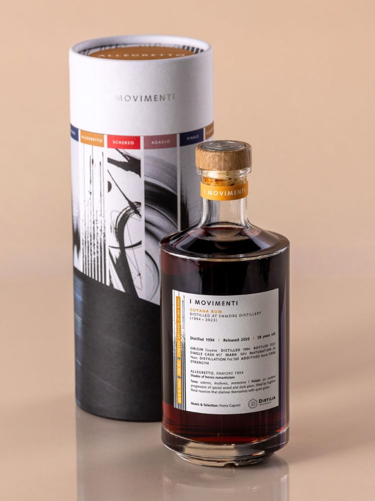 Enmore REV 1994/2023 28yo 60.2% cask #57 I Movimenti - Allegretto, Pietro Caputo and Distilia