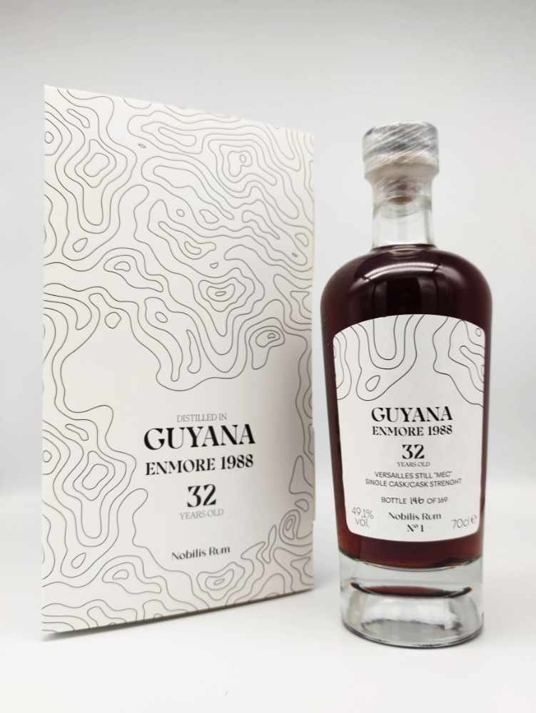 Nobilis Rum no 1 Guyana Enmore 1988 32yo MEC 49,1% 700ml