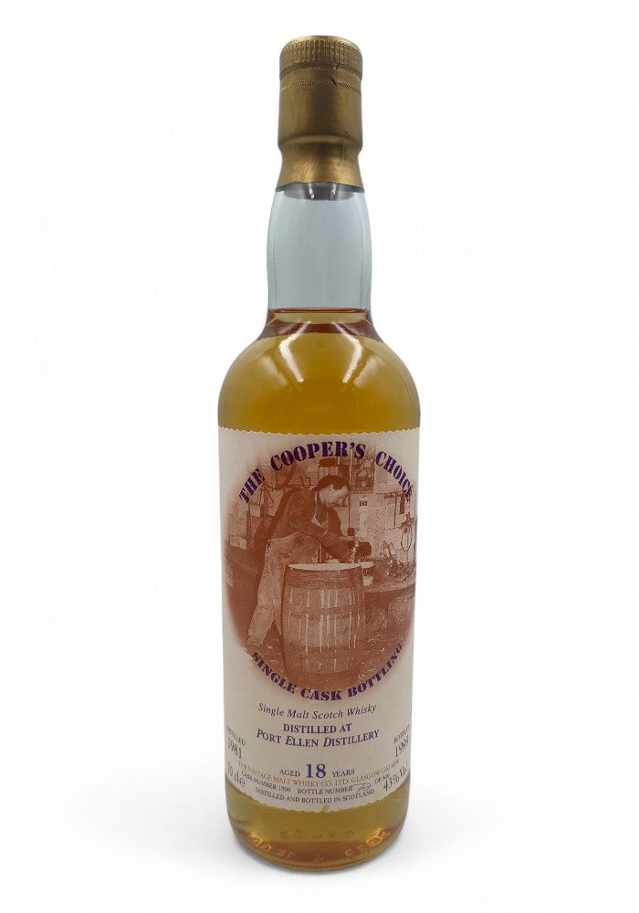 Port Ellen 1981/1999 18yo #1390 43% The Coopers Choice