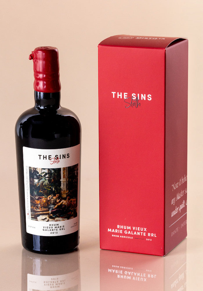 Rhum Vieux Marie Galante 2012/2025 13yo 58,8% The Sins – Sloth, Robert Bauer and Distilia