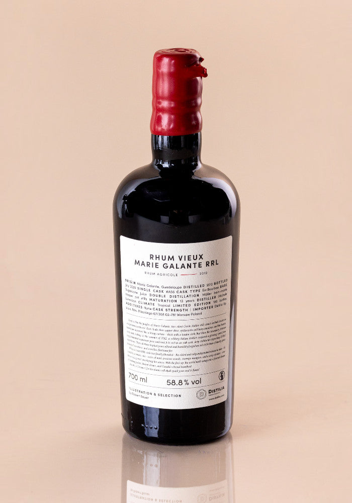 Rhum Vieux Marie Galante 2012/2025 13yo 58,8% The Sins – Sloth, Robert Bauer and Distilia
