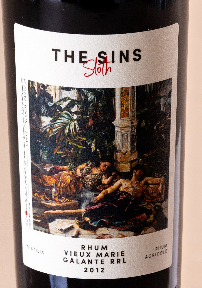 Rhum Vieux Marie Galante 2012/2025 13yo 58,8% The Sins – Sloth, Robert Bauer and Distilia