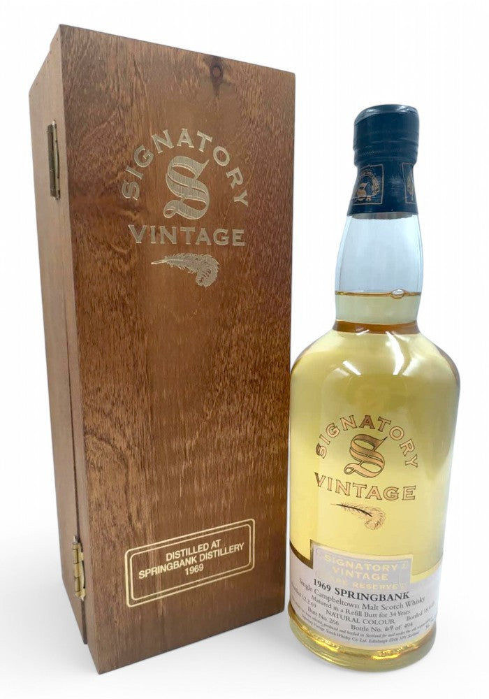 Springbank 1969/2003 34yo 56.7% cask #266 Signatory Vintage