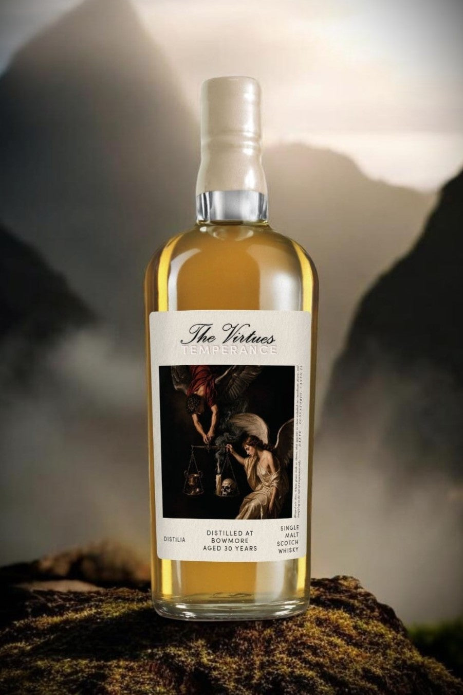 Bowmore 1996/2026 30yo 44,5% cask #211 The Virtues - Temperance, Robert Bauer and Distilia