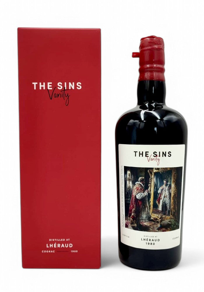 Lhéraud 1980/2025 44 ans 46,3% 700ml The Sins – Vanity, Robert Bauer et Distilia