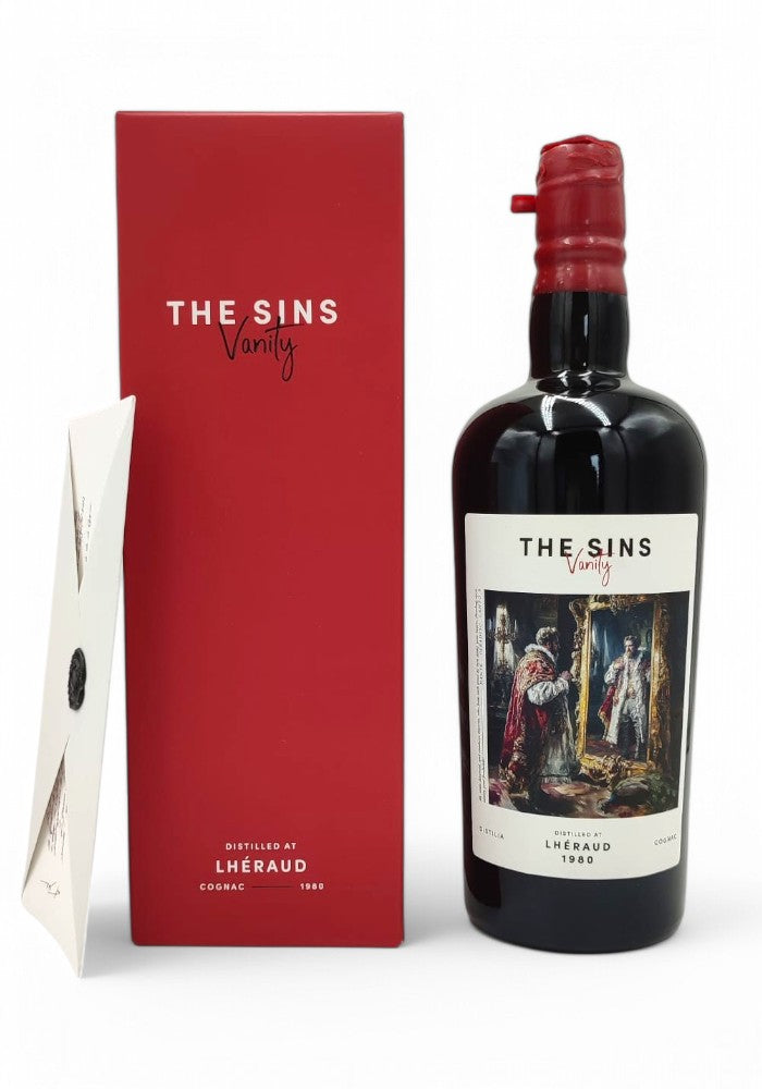 Lhéraud 1980/2025 44 ans 46,3% 700ml The Sins – Vanity, Robert Bauer et Distilia