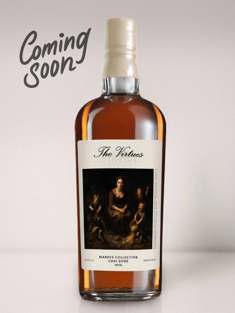 Chai Doré Armagnac Marres Collection 1976/2025 49yo 47,5% cask #9 The Virtues - Patience, Robert Bauer and Distilia