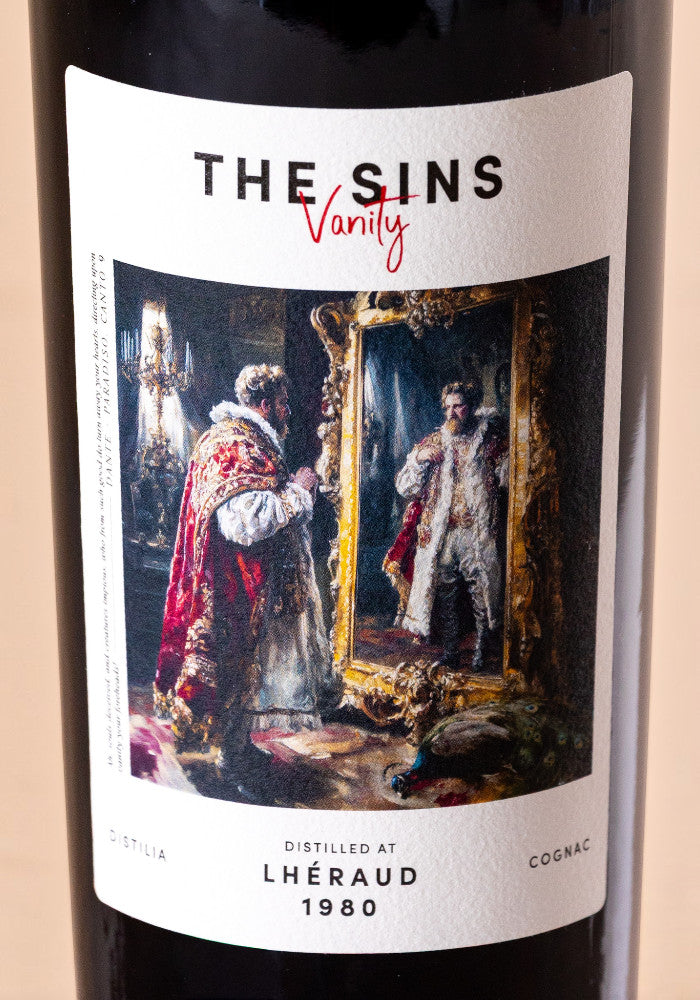 Lhéraud 1980/2025 44 Jahre 46,3 % 700 ml Die Sünden – Vanity, Robert Bauer und Distilia
