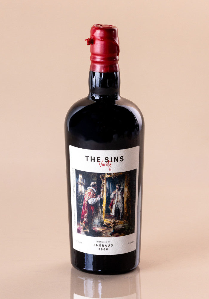 Lhéraud 1980/2025 44 Jahre 46,3 % 700 ml Die Sünden – Vanity, Robert Bauer und Distilia