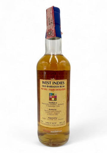 West Indies Old Barbados Rum 1986/1997 46% Velier