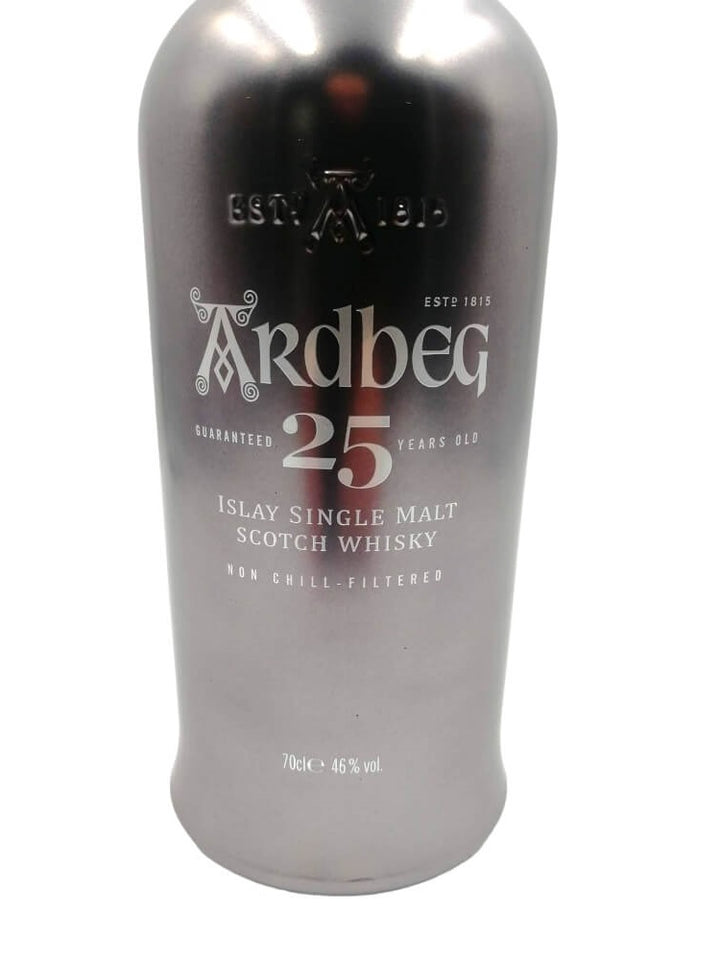 Ardbeg 2021 25yo 46% label