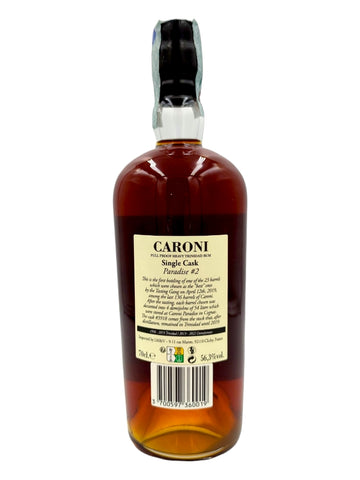 Caroni Paradise #2 Velier 1998/2022 24yo 56,3% cask#3918